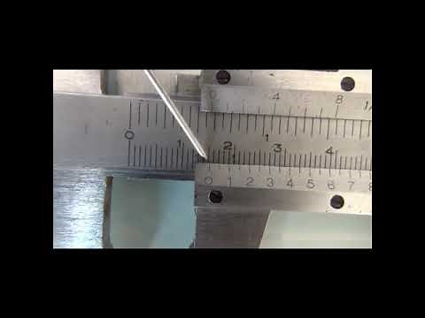 Vernier Calliper Internal Diameter Measurement