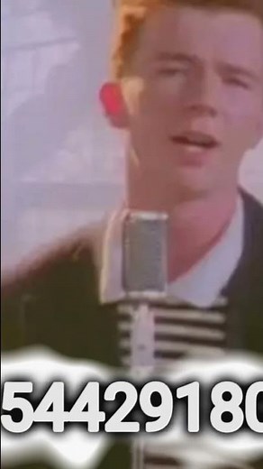 RICK ROLL ROBLOX ID CODE