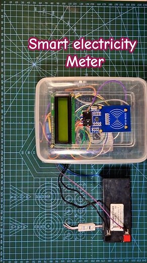 Arduino based smart electricity meter with rfid #scienceproject #arduino #robotics #diy #shorts