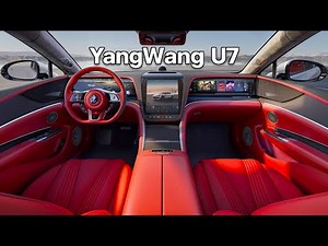 2025 BYD Yangwang U7 INTERIOR: Luxury and High Tech Cabin!