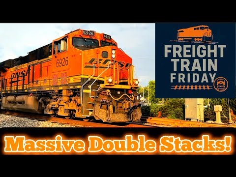 4 Insane BNSF Intermodal Trains in Coal City | Freight Train Friday