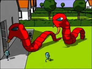 Animationmovie on Computer Viruses, Worms and other dangers in the internet