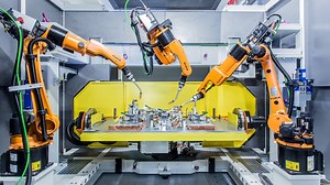 PMC: Implementation of a modular robot cell for vehicle body parts | KUKA India