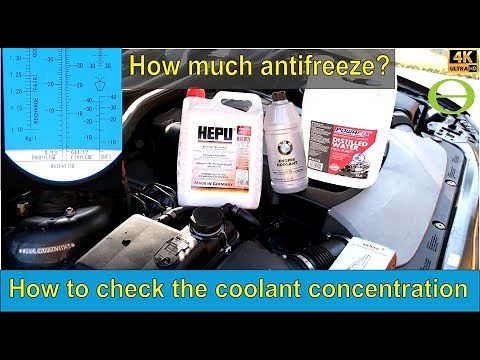 How to measure the antifreeze coolant concentration in your car using a refractometer