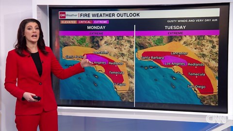 Watch latest forecast on dangerous LA winds