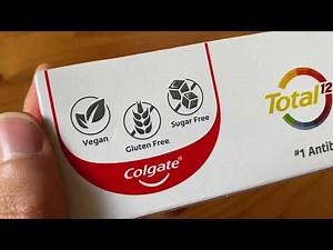 Colgate Total 12-Hour Antibacterial Protection Toothpaste (GetUnboxed)