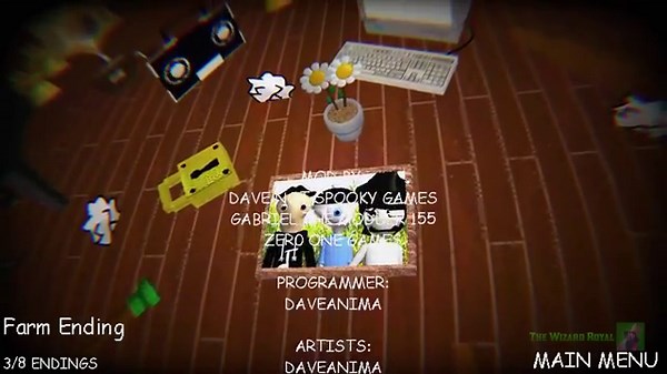 Escape from Farm! | Gabriel's Awesome Schoolhouse Part 5 - Dave Farm [Baldi's Basics Mod]