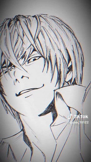 #deathnote #デスノート #L #夜神月 #イラスト #模写