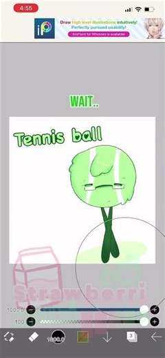 Drawing bfdi characters after 2 years