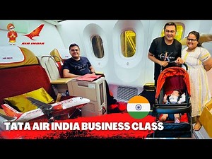 TATA Air India BUSINESS CLASS, (Dubai to Kochi) on Boeing 787 Dreamliner
