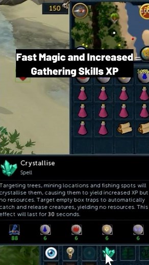 This Spell Quickly Trains Magic And Gathering Skills In RS3 Leagues