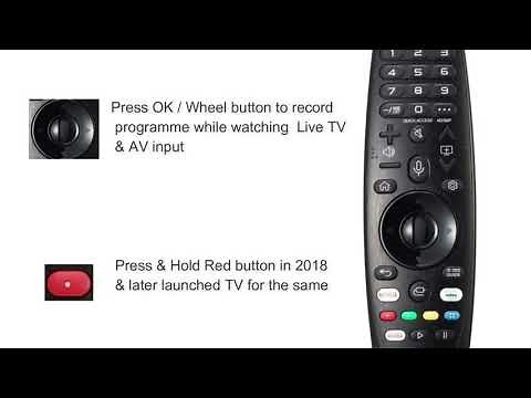 LG DIY Guide - Record Programmes In LG Smart TV