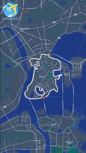 The map of Macau 🇲🇴 #country #geographythroughmaps #map #mapping