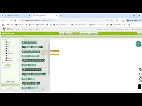 Computer Class 8 Chapter 7 (App development through coding)