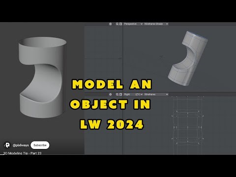 Blender-Inspired Geometry in Lightwave 3D 2024