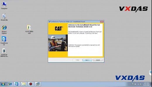 CAT ET Software 2024C Caterpillar Electronic Technician Diagnostic Software