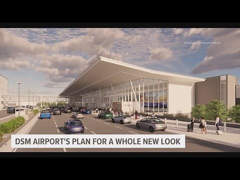 New renderings of Des Moines International Airport terminal released
