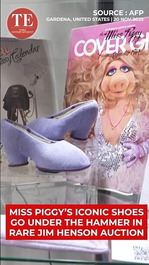 Miss Piggy’s Iconic Shoes Lead First-Ever Official Jim Henson Auction Celebrating 70 Years