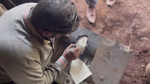 Repairing a Cracked Tractor Engine