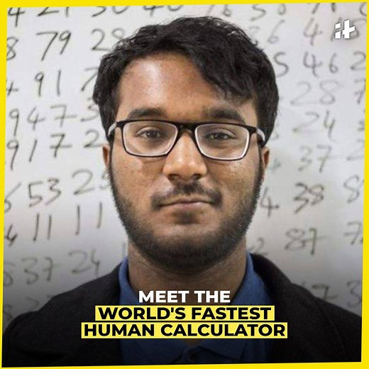 World's fastest human calculator :O | Indiatimes