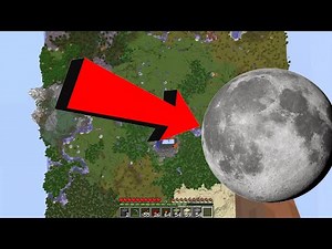 how to fast travel to the moon in Minecraft
