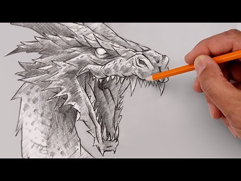 How To Draw a DRAGON | Sketch Saturday