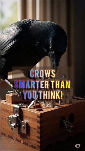 Crow Intelligence Smarter Than You Think! Amazing Facts