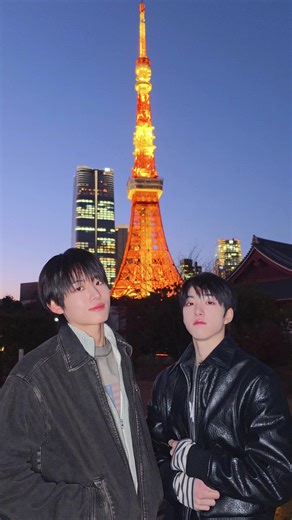 IDID with Tokyo Tower 🌉 #IDID #아이딧 #PUSH_BACK | supa dup luv babymonster