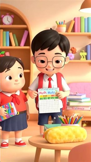 Packing School Bags in Vietnam | KaKa – Muội – Bo | Cute Sibling Morning Routine