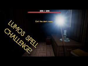 HARRY POTTER IN MINECRAFT | LUMOS SPELL CHALLENGE | FLOO NETWORK