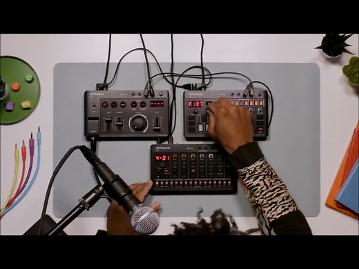 2.4K views · 16 reactions | AIRA Compact puts Roland’s legendary creative magic in the palm of your hand.  Easily play and perform with these highly jammable instruments—anywhere, anytime. Chain them together to catalyze your creativity or connect with MIDI gear, computers, and music apps to expand your setup. Just power on and go with the flow. | Roland | Facebook