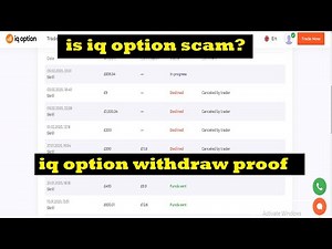 iq option withdraw proof | is iq option scam? 2022