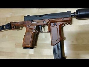 SMC Bravo Pt 2. Completed putting together my Strike Industries Modular Chassis Bravo using P320