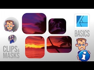 Affinity Designer Tutorial - an overview of the different types of masks