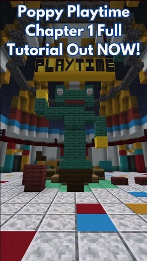 Poppy Playtime Chapter 1 Tutorial (Minecraft)