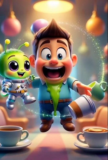 Cute Alien prank to Human 😂