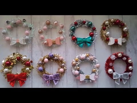 Mini Wreath Embellishment Tutorial