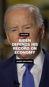 42K views · 922 reactions | In an exclusive interview, CNN's Erin Burnett sits down with President Biden and asks about his administration's record on the economy. https://cnn.it/3Uw8kZz | CNN | Facebook
