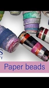 Paper bead roller - how to make paper beads