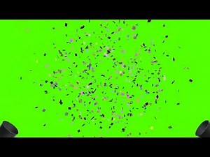 Green Screen Party Poppers