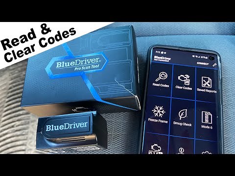 How to Read and Clear Check Engine Light With a Bluedriver Scan Tool