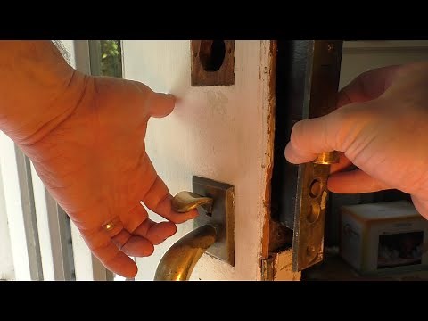 How to Remove and Repair a Mortise Door Lock