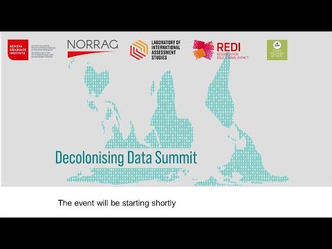 Decolonising Data Summit - Panel 2: Decolonising Ed-Tech