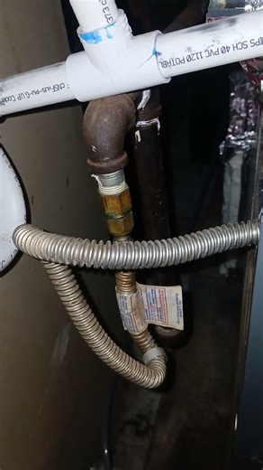 Natural gas feed to gas furnace?