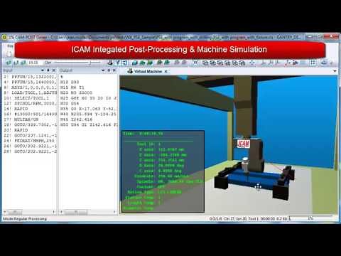 Mastercam Post-Processor & CNC Simulator | ICAM