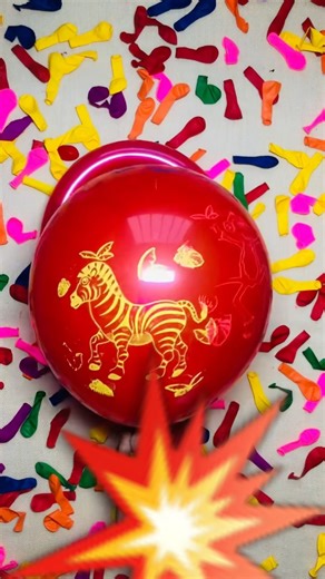 Red Over Inflate || Pump Pop Slow-Mo || Epic Burst 🎈🔴💥 #asmrpop #overinflate #satisfying