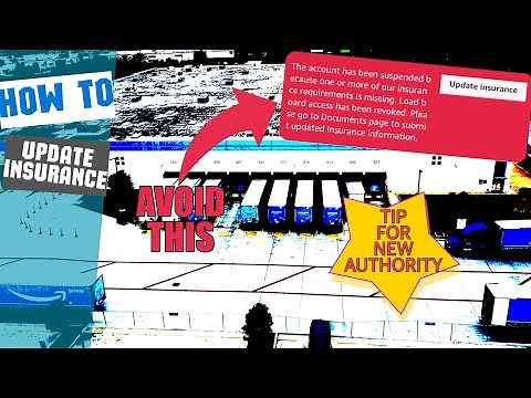 How To Update Insurance With Amazon Relay | Step-By-Step | New Authority 𝓟𝓡𝓞 Tip