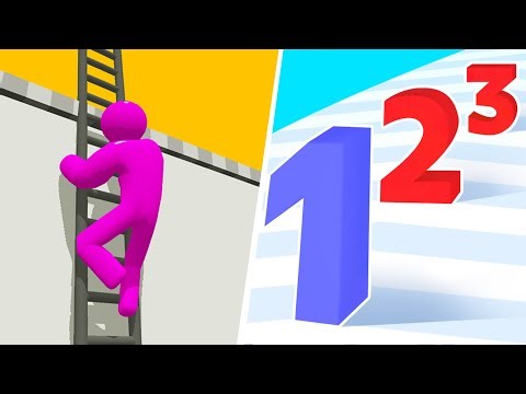 Ladder Master Runner 🆚 Number Master🌻🧿🌺New Levels Walkthrough Gameplay DF42