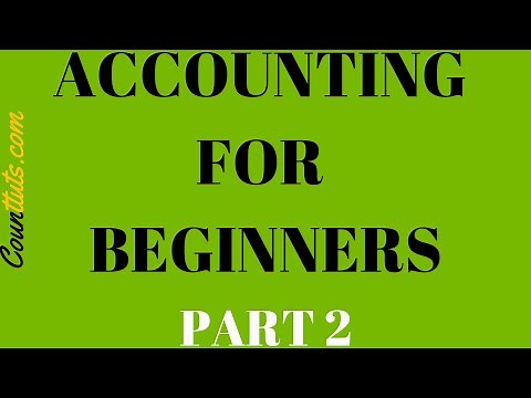 Accounting for Beginners | Part 2 | Debits and Credits | Journal Entries