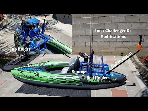 Intex Challenger K1 Inflatable Kayak Modifications